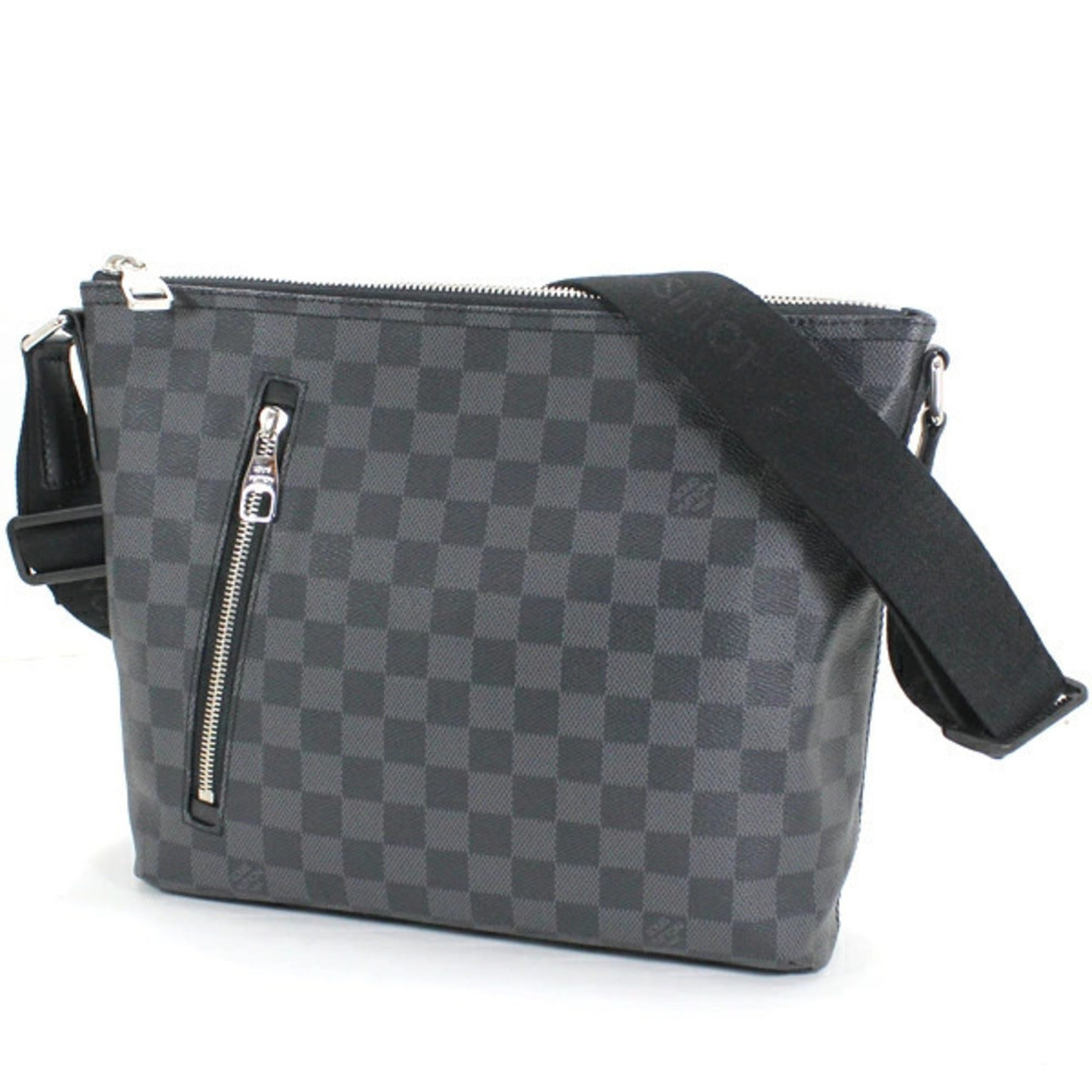Louis Vuitton Damier Bag Crossbody Shoulder Messenger Graphite Mick Black